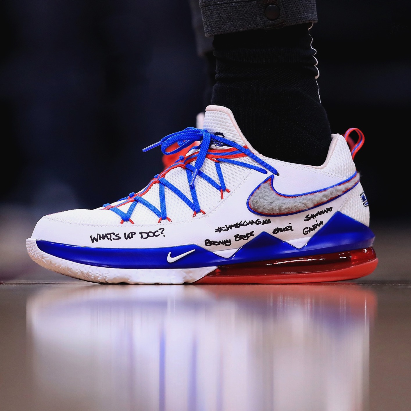 Lebron Shoes Tune Squad Lebron 17 White And Blue Buy Nike LeBron